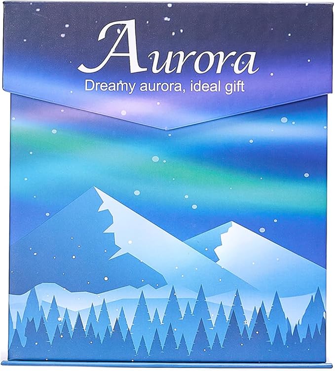 One Fire Christmas Gifts for Teens Northern Lights Projector,18 Colors Aurora Light Projector,Dimmable Aurora Projector Mood Lighting for Bedroom Lights,Remote Galaxy Light Projector Purple Lamp