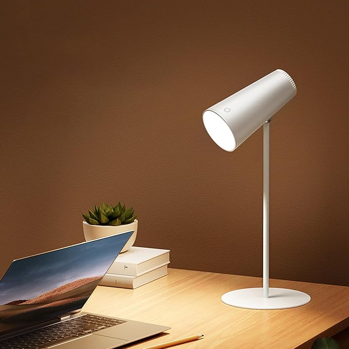 Fockety Sunset Lamp Projector, Adjustable Brightness LED Desk Lamp Eye Care Multifunctional Sunset Lamp Projection Bedside Table Lamp Night Light Projector for Living Room Bedroom Decor