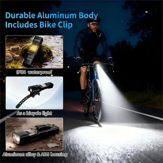 365nm UV Flashlight EDC Flashlight Rechargeable with RGB, Mini Magnetic LED Flashlight Small Blcak Light Pocket Flashlight with Mode Memory Function for Travel, emergency, Pet Urine Detection