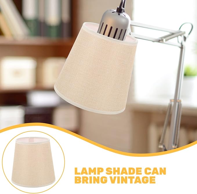 Lamp Shades for Table Lamps Modern Fabric Lampshade Easy Install for Living Room
