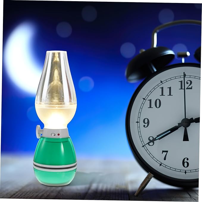 UPKOCH Retro Rechargeable Portable Desk Lamp Handheld Design for Use Versatile Lighting for Bedroom Living Room Camping Unique Decorative Led Light