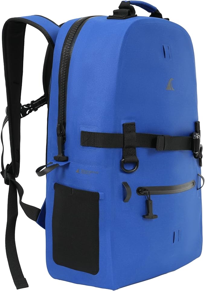 Breakwater Supply™ Waterproof IP68 Submersible Backpack with Airtight Zippers | Laptop Travel Outdoors | Fogland 25L 20L 15L | 100% Waterproof, Submersible, Airtight Zippers, Travel Outdoors
