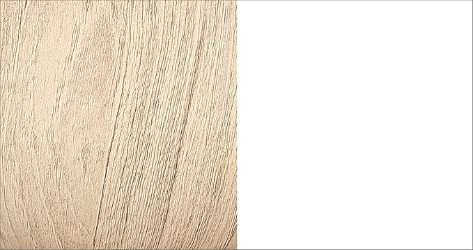 Canarm Caleb 1-Light Pendant Light, Matte White with Faux Wood Accent, Adjustable Rod Height, Minimalist Modern Lighting for Kitchen Island, Dining Room or Entryway