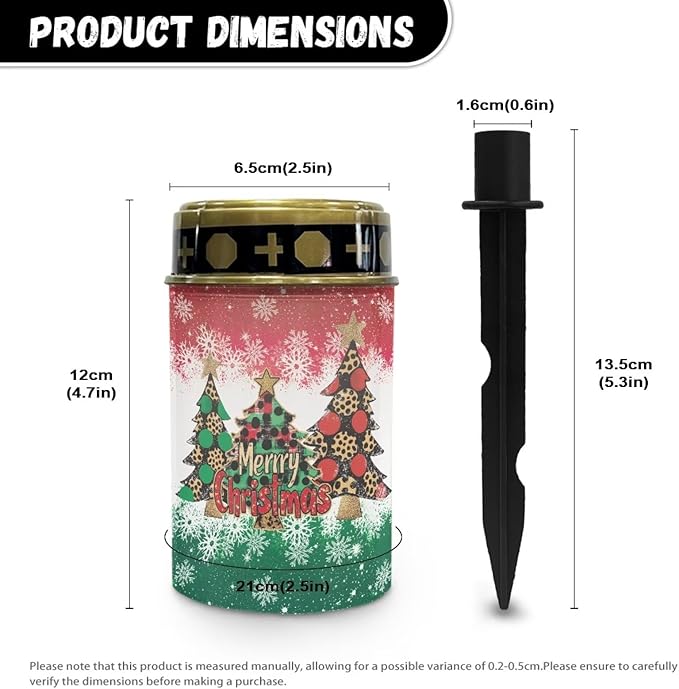 Christmas Tree Prayer Cemetery Solar Lights for Grave Cemetery Decor Candle Lamp Cross and Floral Grave Solar Lights Christmas Decorations