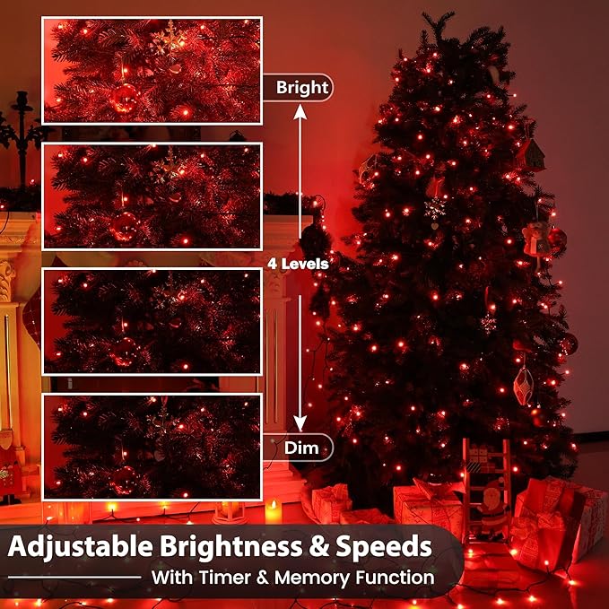 Easter Lights Outdoor, 164ft 500 LED RGB Color Changing String Light with Remote, Pastel Lights - Plug in Twinkle White Lights for Easter Decor Indoor Party Garden Yard