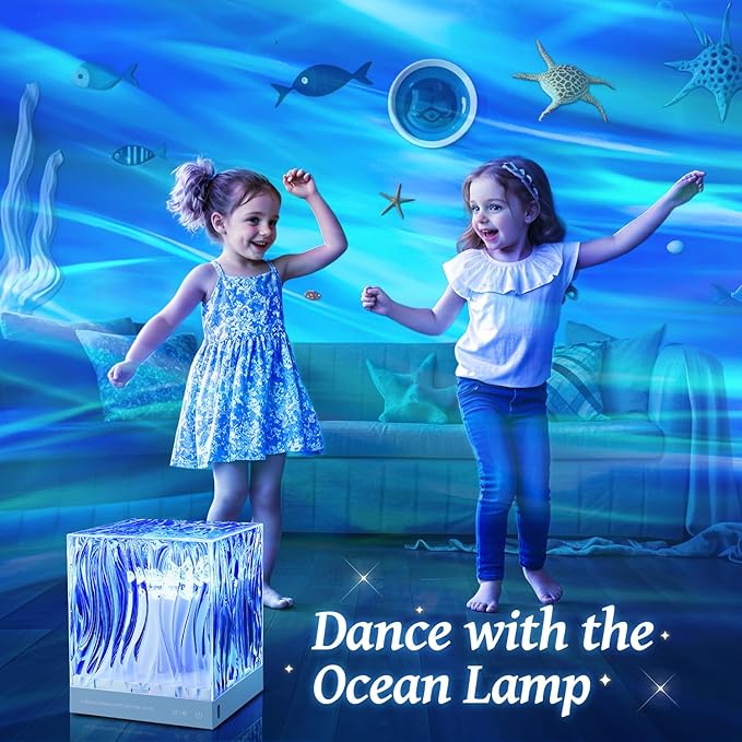 One Fire Christmas Gifts for Teens Northern Lights Projector,18 Colors Aurora Light Projector,Dimmable Aurora Projector Mood Lighting for Bedroom Lights,Remote Galaxy Light Projector Purple Lamp