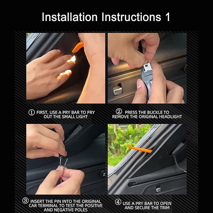 Car LED Strip Lights, Dynamic Flowing Car Trunk Light Strip, White Colors 157.48" Flexible Trunk Led Light Strip, Easy Install, Waterproof, Universal Fit for Cars, SUVs(Warm White)