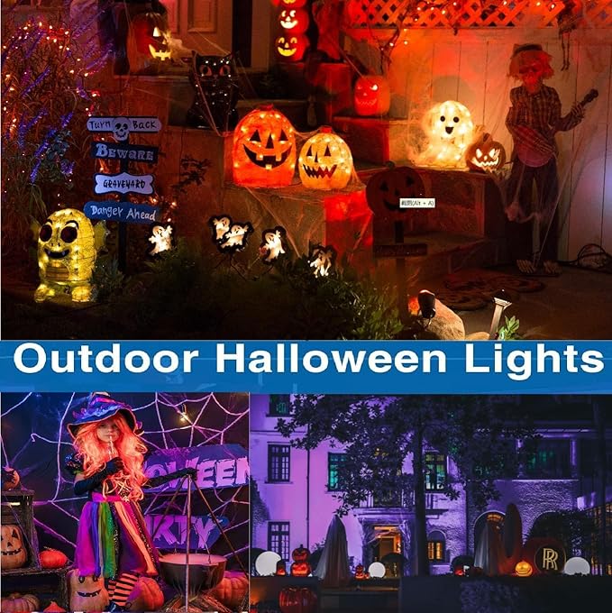 Low Voltage RGB Landscape Lights,Color Changing Outdoor In-Ground Light with Connectors RGB Well Lights 12-24V Landscape Lighting for Outdoor Christmas (RGBW 6 Pack)