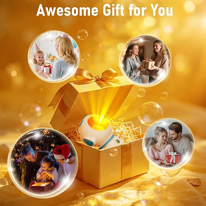 Astronaut Sunset Lamp Projector,720° Rotation Magnetic Head LED Night Light,Endless Colors Aesthetic Mood Lighting for Room Decor,Sunset Light for Tiktok,Party,Photography,Space Gifts for Kids/Adults