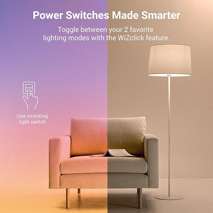 HALO 4” Smart Wi-Fi Slim Canless Recessed LED Downlight Powered by WiZ Pro, Dimmable Full Color with Smart Home Integration - HLB4069WZRGBWMWR