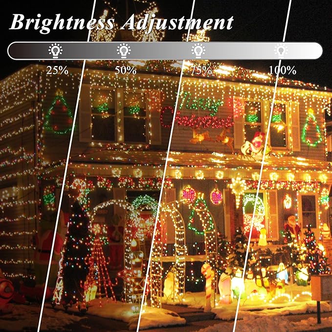 300 LED Color Changing Christmas Lights, 35 Colors 98FT String Lights Easter Decorations, Waterproof Twinkle Fairy Light Clear Wire for Bedroom Indoor Outdoor Holiday Xmas Tree Wedding Party