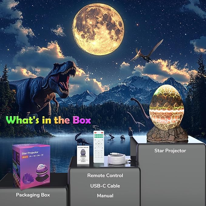 Star Projector Night Light, Galaxy Projector for Bedroom, 15 Color Mode Built-in 8 White Noise, and Bluetooth 5.1 Speaker, Remote & App Control, Timer Function, Christmas Light Projector for Kids