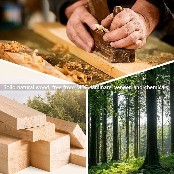 Modern Large Pendant Light 19.68 inch, 2 Tiers Matte White Shade, Natural Wood and Brass Accent, Mid Century Chandelier for Dining Room,Kitchen,Living Room