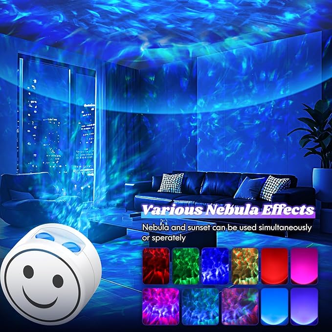 Galaxy Projector, Light Projector, Night Light Projector with 41 Lighting Modes, Galaxy Light Projector with Timer and Remote, for Kids Adults, Bedroom, Home Theater, Christmas