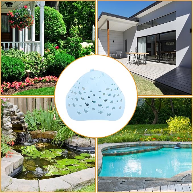DOITOOL LED Underwater Pool Light Floating Submersible LED Lamp Waterproof for Pools and Fountains with Color Changing Function