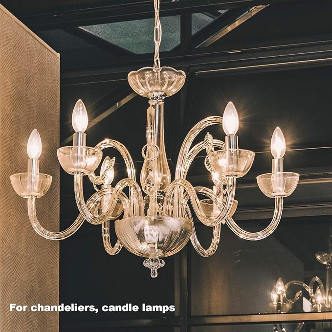 15 Watt Himalayan Salt Lamp Bulbs, 12Pack Dimmable Rock Salt Night Light Bulbs with E12 Base for Salt Lamps, Scentsy Warmer Wax Diffuser, Candle Warmers, Yellow