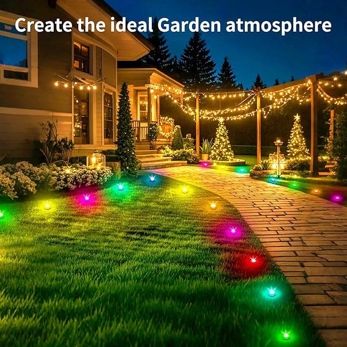 32.8FT Permanent Outdoor Light, IP67 Waterproof LED Eaves Light, App/Remote Control Christmas Lights, Suitable for House，Patio Decor Garden Party Festival Decoration
