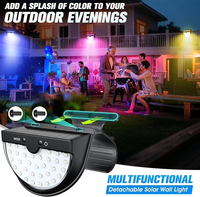 Solar Pool Lights,Solar Above Ground Pool Light,Frame Swimming Lights for Pools Accessories Waterproof, Color Changing Pools Light -1PC