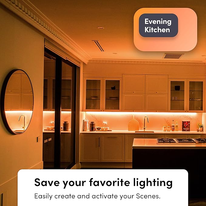LIFX Lightstrip Color Zones, Wi-Fi Smart LED Light Strip, Full Color with Polychrome Technology™, No Bridge Required, Compatible with Alexa, Hey Google, HomeKit and Siri, 120" Kit