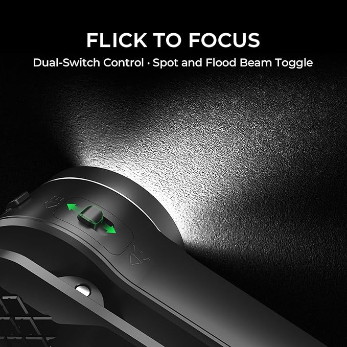 Wurkkos HD03 Rechargeable EDC Flashlight 680 High Lumen Clip Light, Small Flashlight Triple Light Source, 90 High CRI, IPX6 Waterproof, Magnetic Mini Pocket Flashlight for Working Emergency Signal