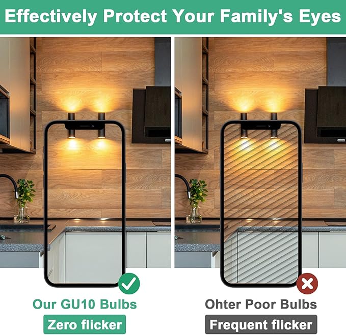 TAIYALOO NP5 GU10 120V 25W Bulb Candle Warmer, 6 Pack GU10+C 120V 25W Bulbs with Glass Cover for Scent Wax Burner, Fragrance Melt, Warming Bulb MR16 JDR Dimmable, 2700K Warm White, Long Lifespan