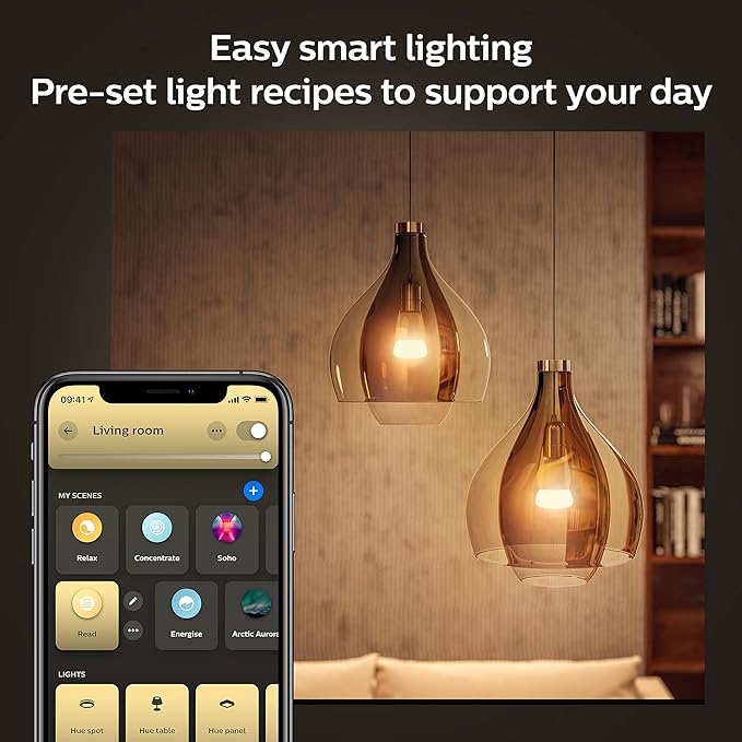Philips HueWA 10.5W A19 E26 4set US
