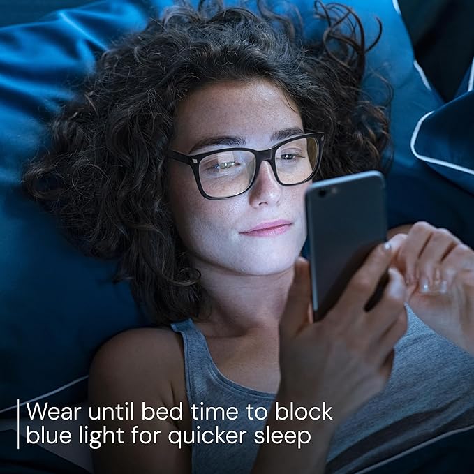 livho Gaming Blue Light Blocking Glasses for Better Sleep, Premium Night Driving, Computer Blockers for Man & Woman