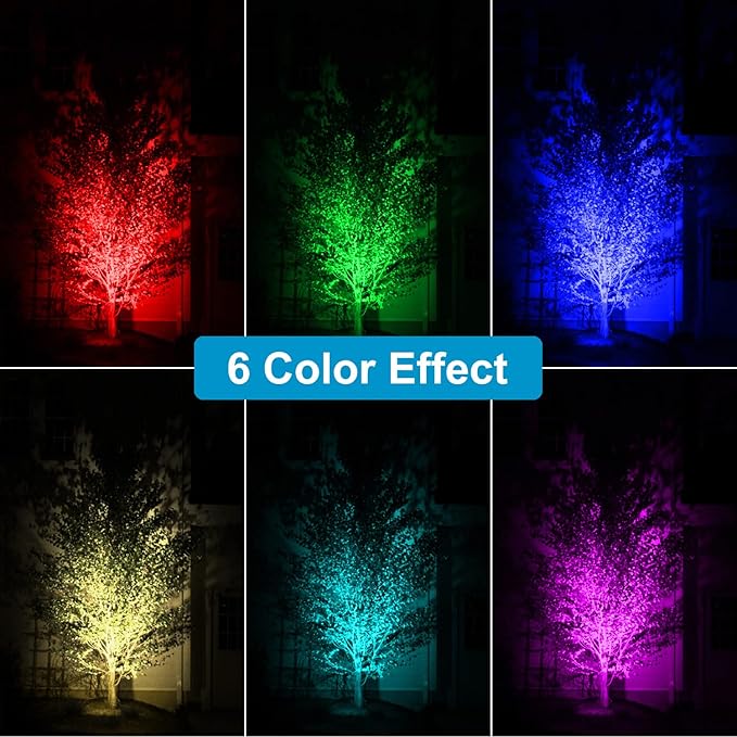 T-SUN Solar Fountain Lights Submersible Solar LED Underwater Pond Lights Color Changing Landscape Spotlights IP68 Waterproof for Garden Fish Trank Aquarium Pool Waterproof (3 Lights in 1)