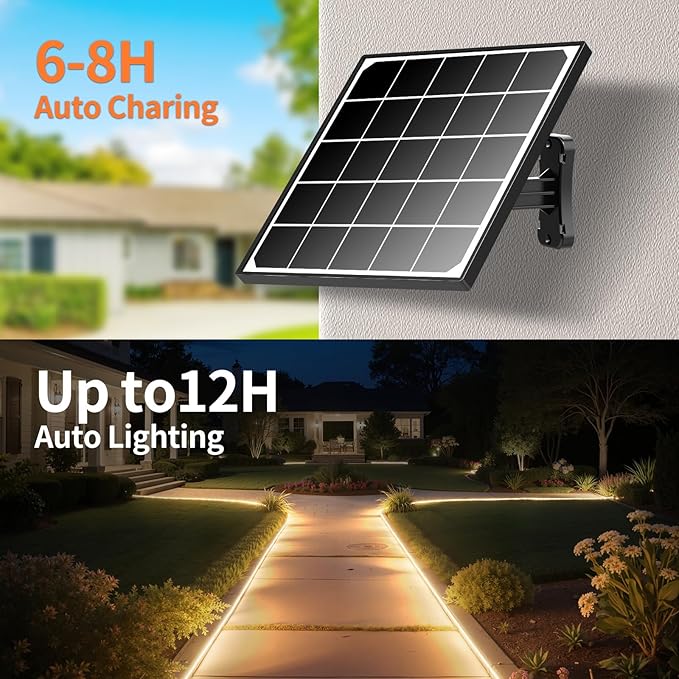 Solar LED Strip Lights,32.8FT 6000mAh Large Capacity Solar String Lights for Outside,IP68 Waterproof Solar Rope Light with Remote for House,Garden,Balcony,Pool,Tree Decorations,Warm White