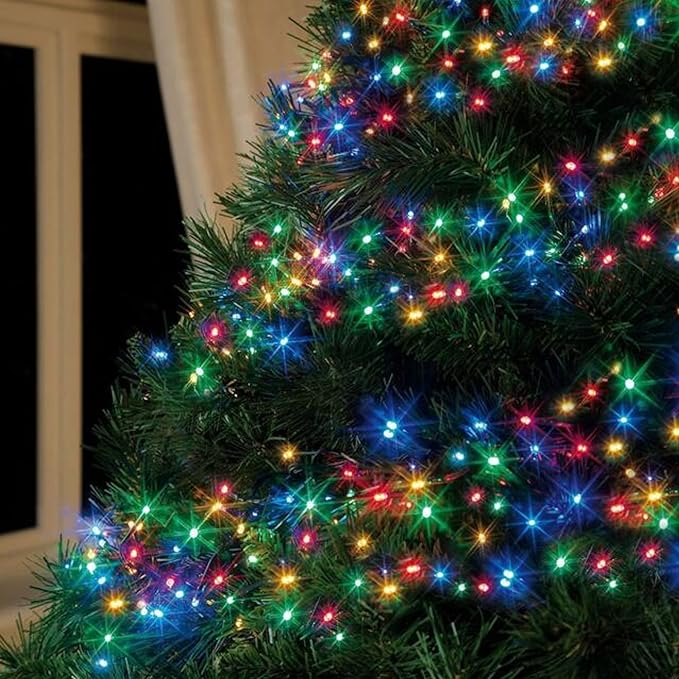 FUNPENY 50 LED Christmas Mini String Light (Multi-Colored, 4 Pack)