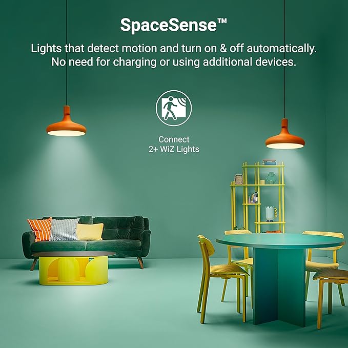 HALO 4" Smart Wi-Fi® Recessed LED Light Powered by WiZ Pro, Dimmable Full Color w/SpaceSense® Motion, Smart Home Ready - RL4069WZRGBWWHR