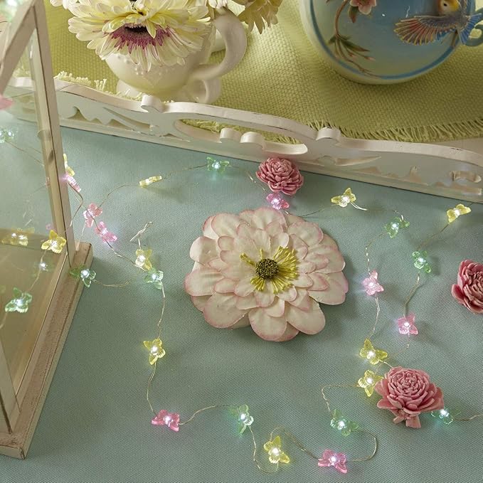 Easter Lights Butterfly Lamp for Girls Bedroom Battery Operated Fairy Lights with Remote Acrylic Butterfly Wall Decor Indoor Party Holiday Home Spring Easter Decorations