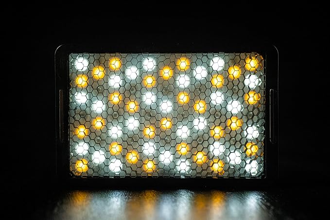 Aputure MC PRO On Camera Video Light,LED Camera Light Panel,2,000-10,000k,Magnet Adsorption Function,Dust and Waterproof,App Control for Vlogging, Photography, Video Conference,TikTok