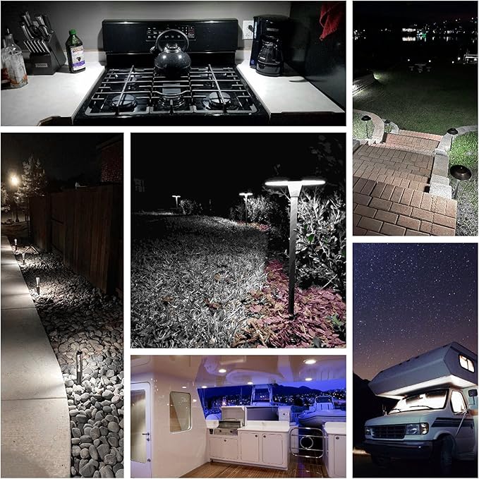 G4 T3 LED RV Camper Trailer Bulbs 3W 12V, G4 20W 30W Halogen Equivalent,6000k Bright Daylight White,Low Voltage JC Bi-Pin Bulbs for Landscape Deck Stair Step Path Lighting,300 LM,(10Pack)