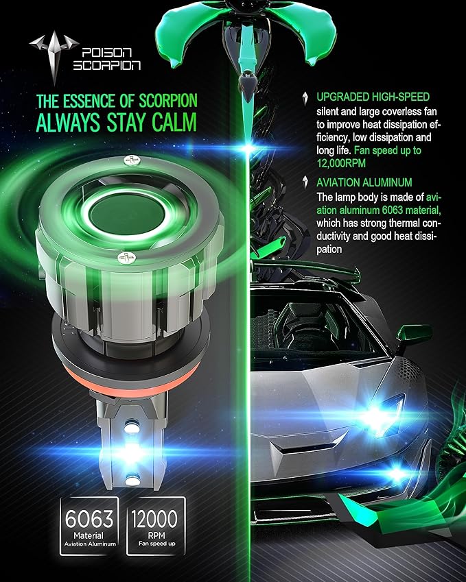 POISON SCORPION For Frontier Fog Light