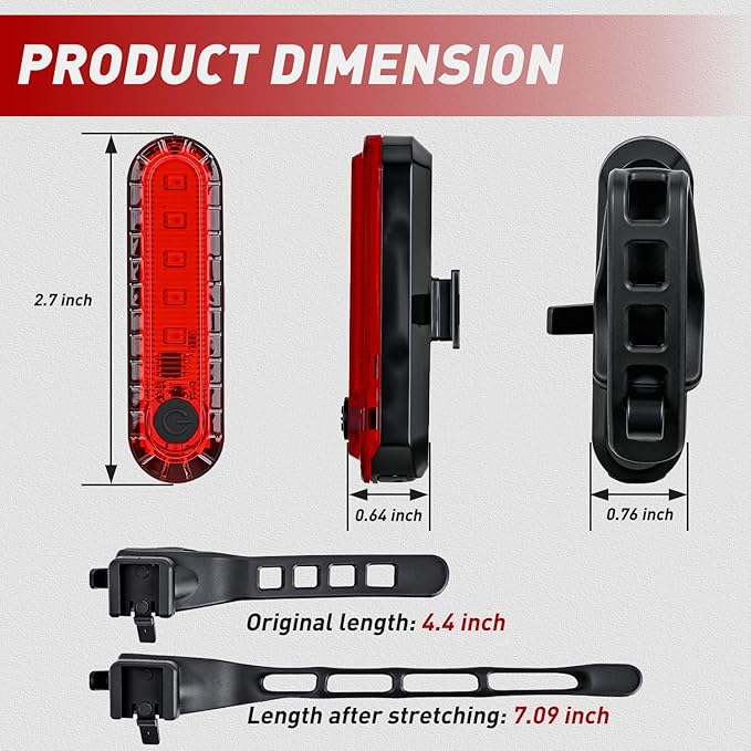 Nilight Marine Boat Navigation Light 4PCS Red Green Port Starboard White Stern Lights Four Mode Waterproof Rechargeable Warning Safety Lamp for Skeeter Yacht Pontoon Trailer Truck Bike Backpack Helmet