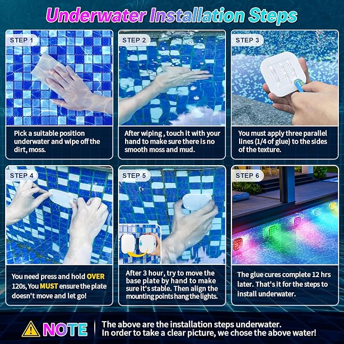 Submersible LED Lights with Remote, Waterproof Underwater LED Light Rechargeable Bettery 16 Color Changing Lamp Magnetic Floating Submersible Lights for Pool Vase Aquarium Decor (Ultra-Thin 4-Set)