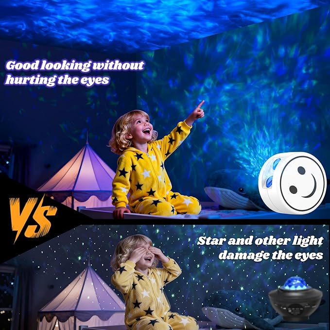 Galaxy Projector, Light Projector, Night Light Projector with 41 Lighting Modes, Galaxy Light Projector with Timer and Remote, for Kids Adults, Bedroom, Home Theater, Christmas