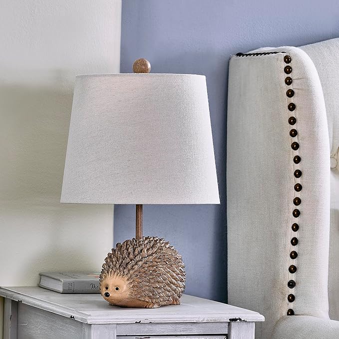 Crestview Collection 19.5" Resin Hedgehog Table Lamp