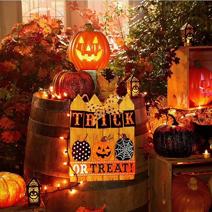 100 Count Orange Halloween Lights for Halloween Decorations, 21ft Orange String Lights Plug in, Mini String Lights with Black Wire for Fall Tree Outdoor Indoor Decor