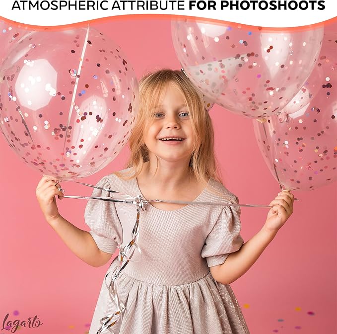 Clear Balloons for Stuffing – 12 Pack Large Clear Balloons, 20 Inch Transparent Helium Tpu Glossy Material – Bubble Balloon Design for Wedding Supplies, Birthday Decorations, Party Games & Photo Zones