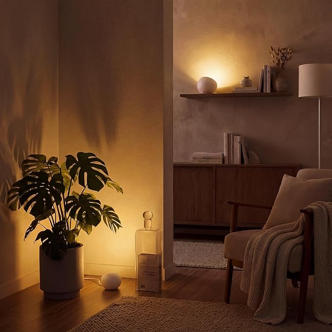 Oasis Smart Ambients Lights – Adaptive Circadian Lighting, App-Controlled, No Hub Required, Controlable Warm-to-Daylight Tones (2-Pack)