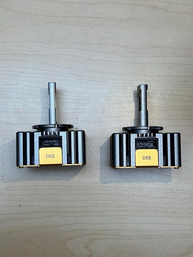 D5S Bulbs, 80,000LM Ultra Bright 6500K Color, 1:1 OEM Size, 3 Minute Fast Install, Perfect Beam Output, IP68 Waterproof, 10 Year Service Life, 99% HID Fitment, Pack of 2