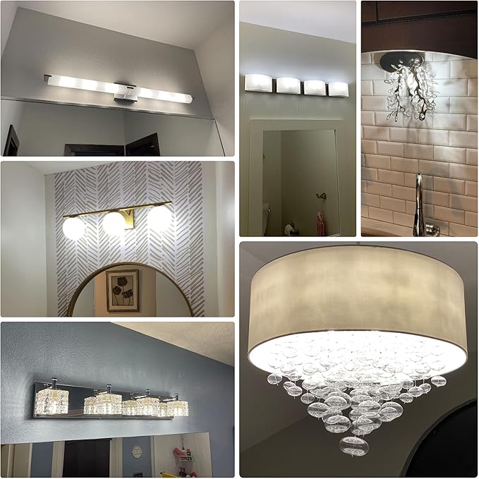 E11 Led Bulbs Dimmable 120V 50W Halogen Equivalent, T3 T4 Mini Candelabra Base JDE11 Led Bulb, 4000K Natural White 5W 500lm E11 Bulb for Chandeliers,Ceiling Fan, Table Lamps, Cabinet Lighting,4Pack