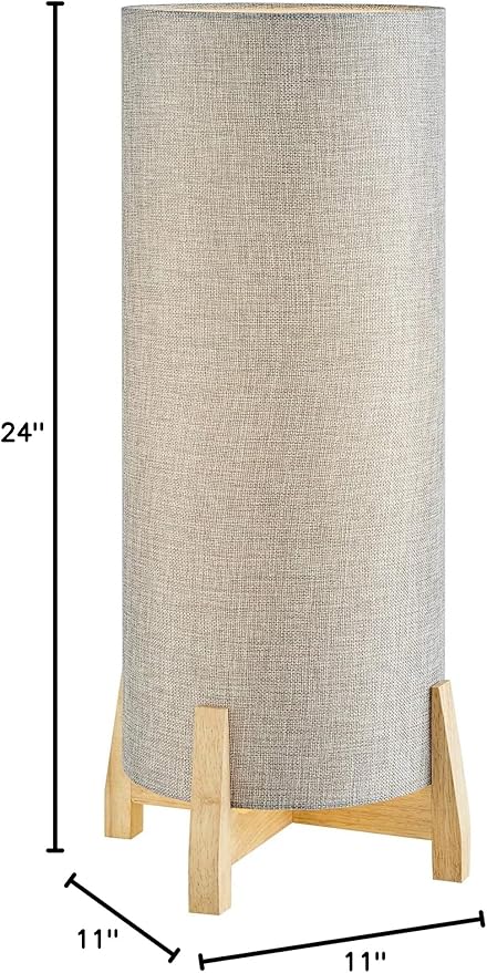 Lite Source Canyon Burlywood Gray Battery Powered LED Outdoor Cordless Table Lamp