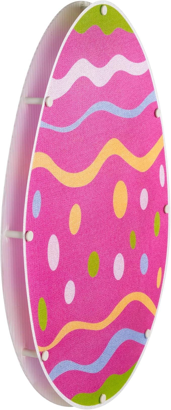 Northlight Battery Operated LED Lighted Easter Egg Window Decoration - 14"