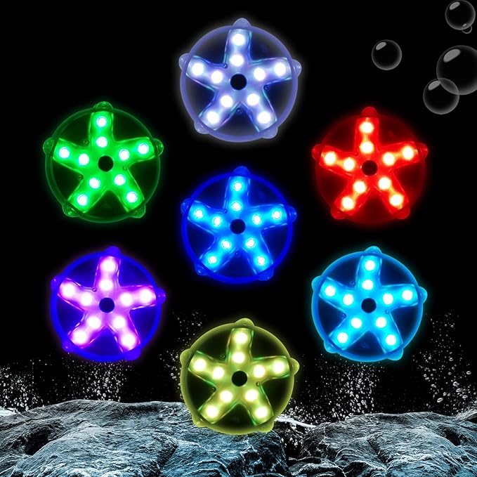 DeeprBetter Floating Pool Lights,Color Changing Waterproof Hot Tub Lights,3.3" Hot tub Accessories,Magnet Led Pool Light for Above Ground Pools,Floating Light for Pond,Bath,Spa,Shower-3pcs