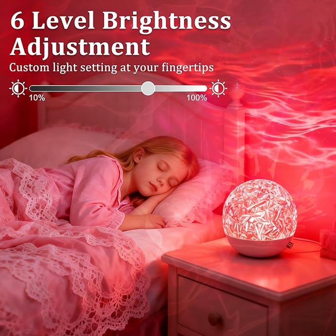 Mood Lighting for Bedroom, 16 Color Changing LED Mood Light, Aurora Ambient Lighting, Remote Control Dimmable Bedside Light, Night Light for Bedroom, Home Decor for Teen Girls Birthday Gifts