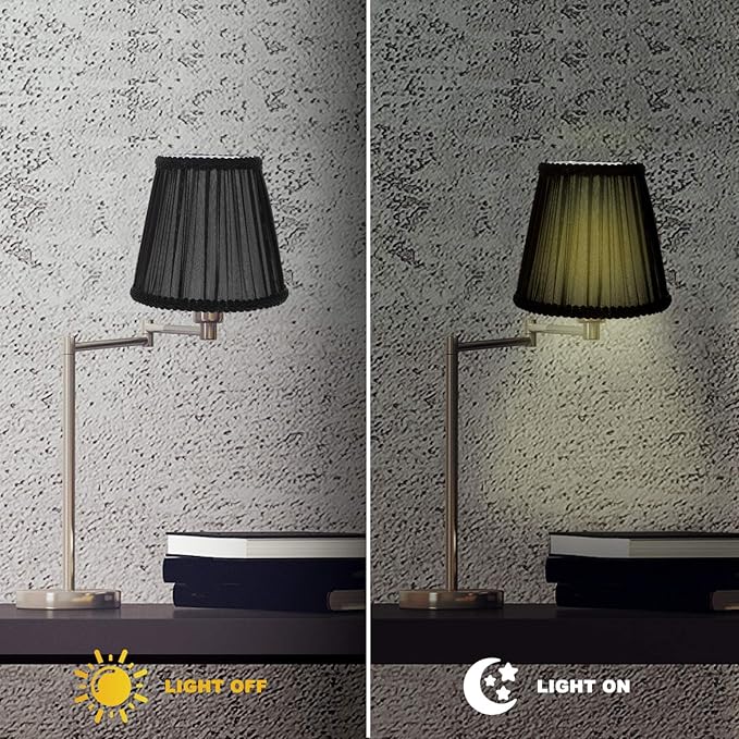 1pc Clamped Bubble Fabric Lampshade Cloth Lamp Shades for Table Lamps Ceiling Light Shade Ceiling Lamp Shade Chandelier Cover Clip on Lampshade Replacement Floor Lamp Bedside Lamp