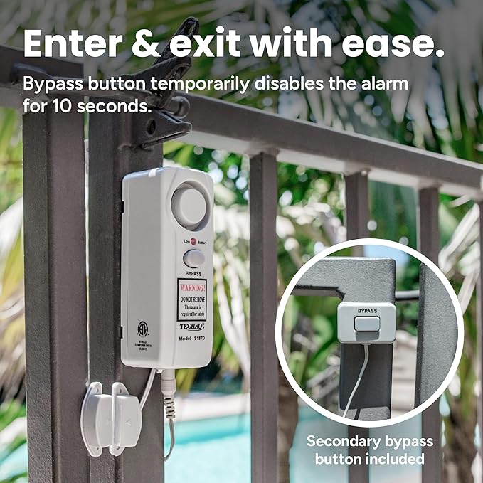 Techko S187D Safe Pool Alarm